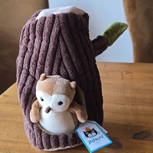Jellycat Forest Fauna Owl 7.5x4.3x3.9" 🦉 Soft and Plush NWT Authentic "Retired" - Picture 5 of 8